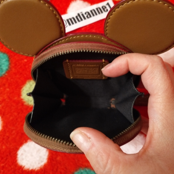 Coach Disney Mickey Coin Case - Picture 4 of 5